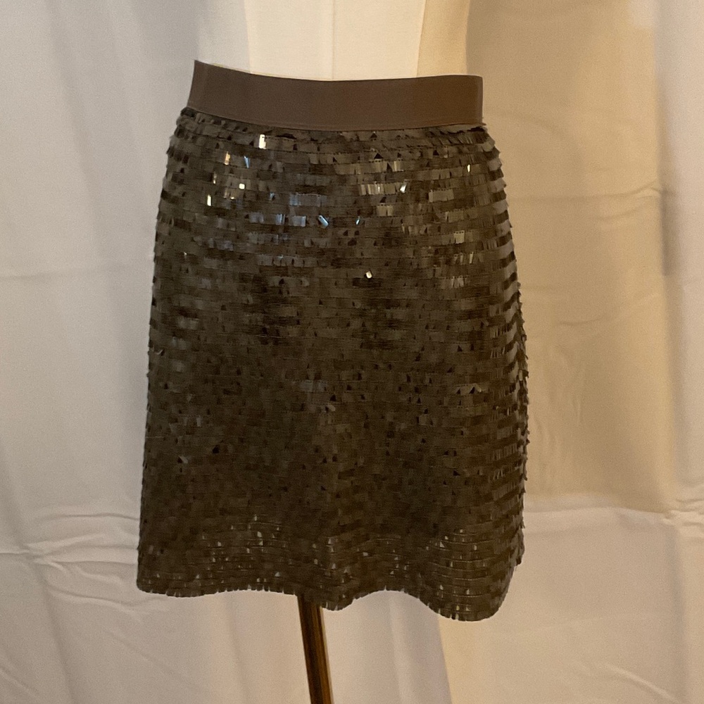 Chelsea & Violet Shimmering Sequin Mini Skirt